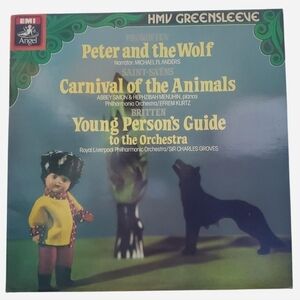 'Peter and the Wolf' Vinyl Record - Green Cover